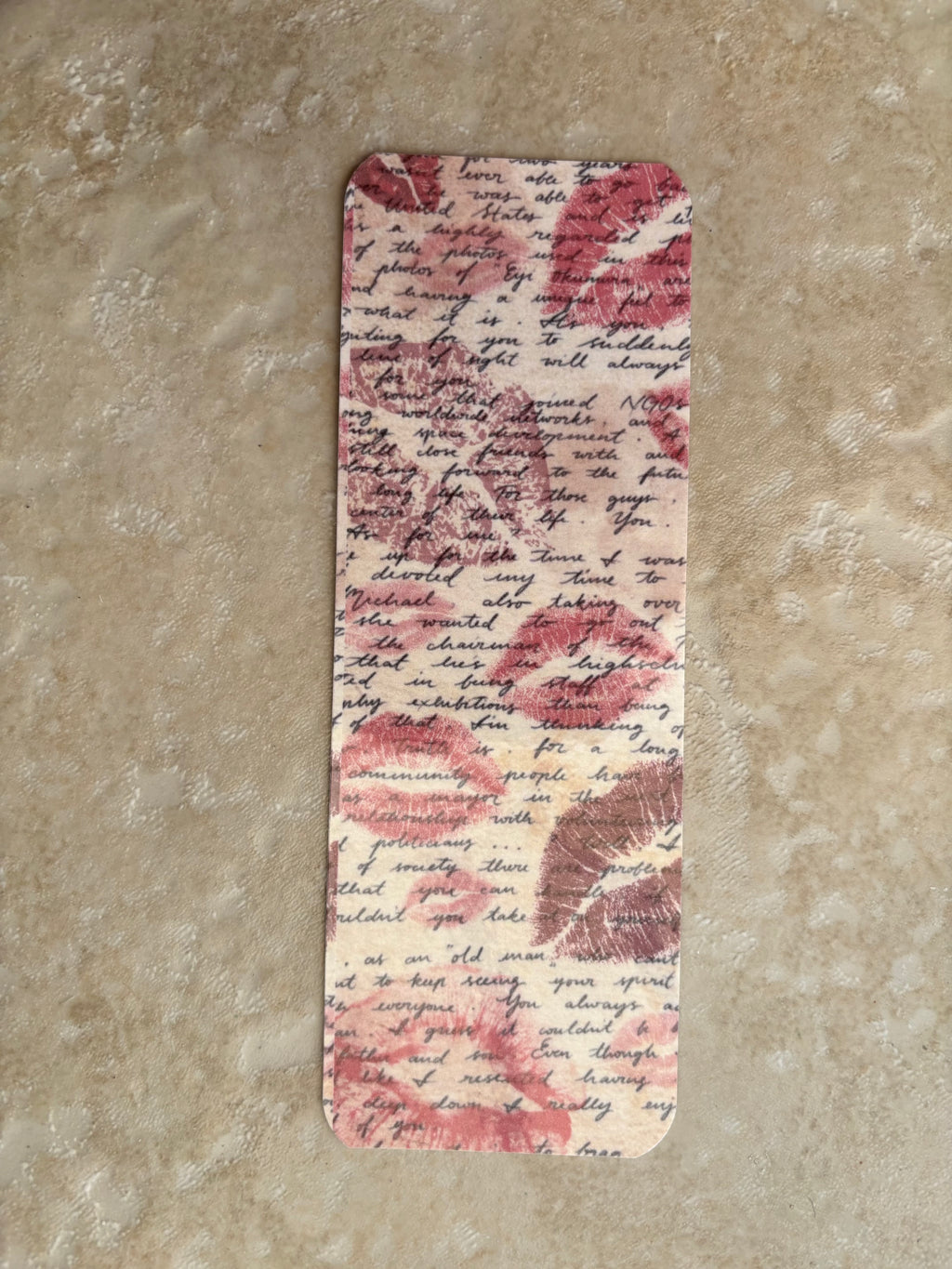 double-sided kisses bookmark♡