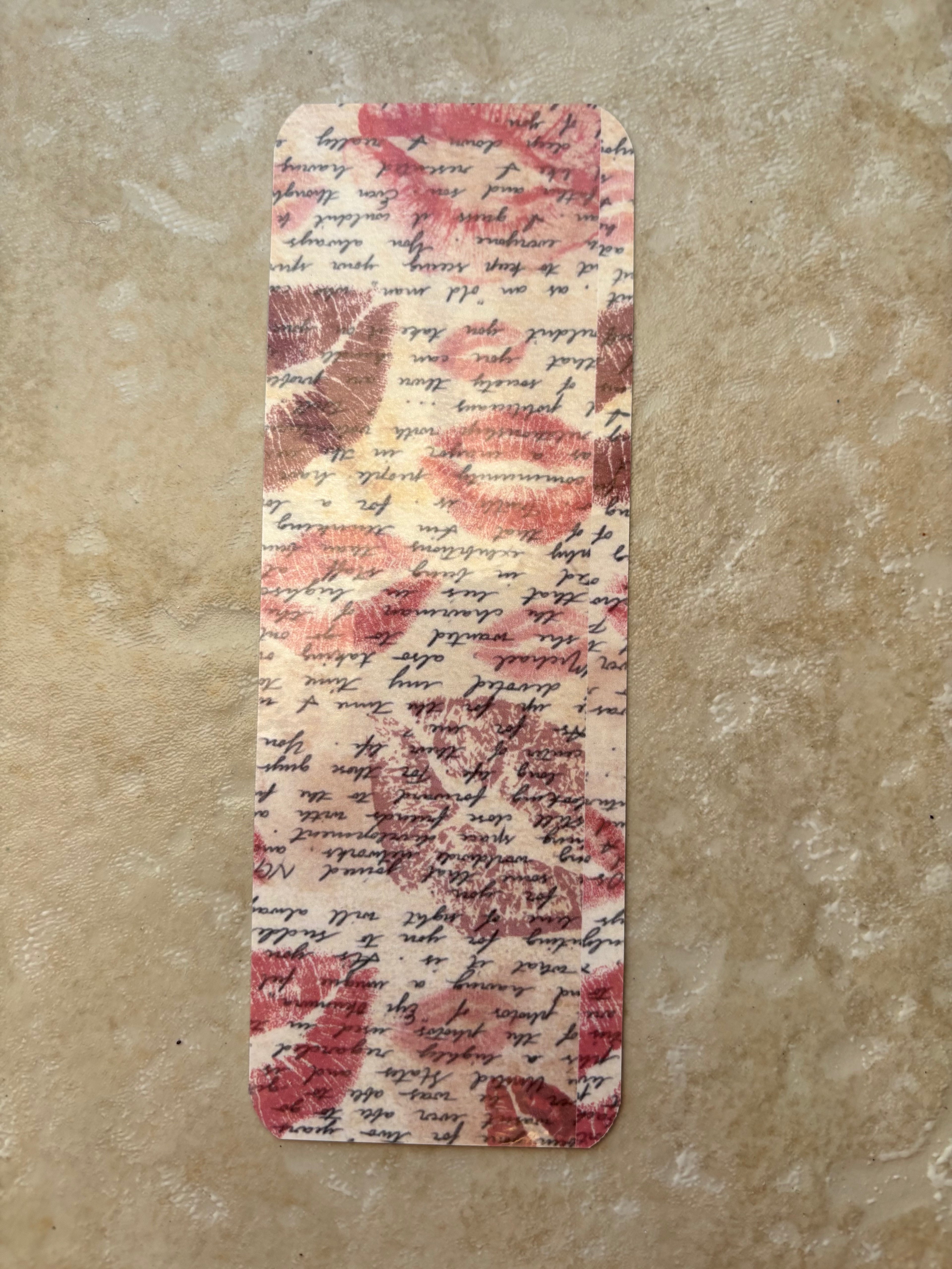 double-sided kisses bookmark♡