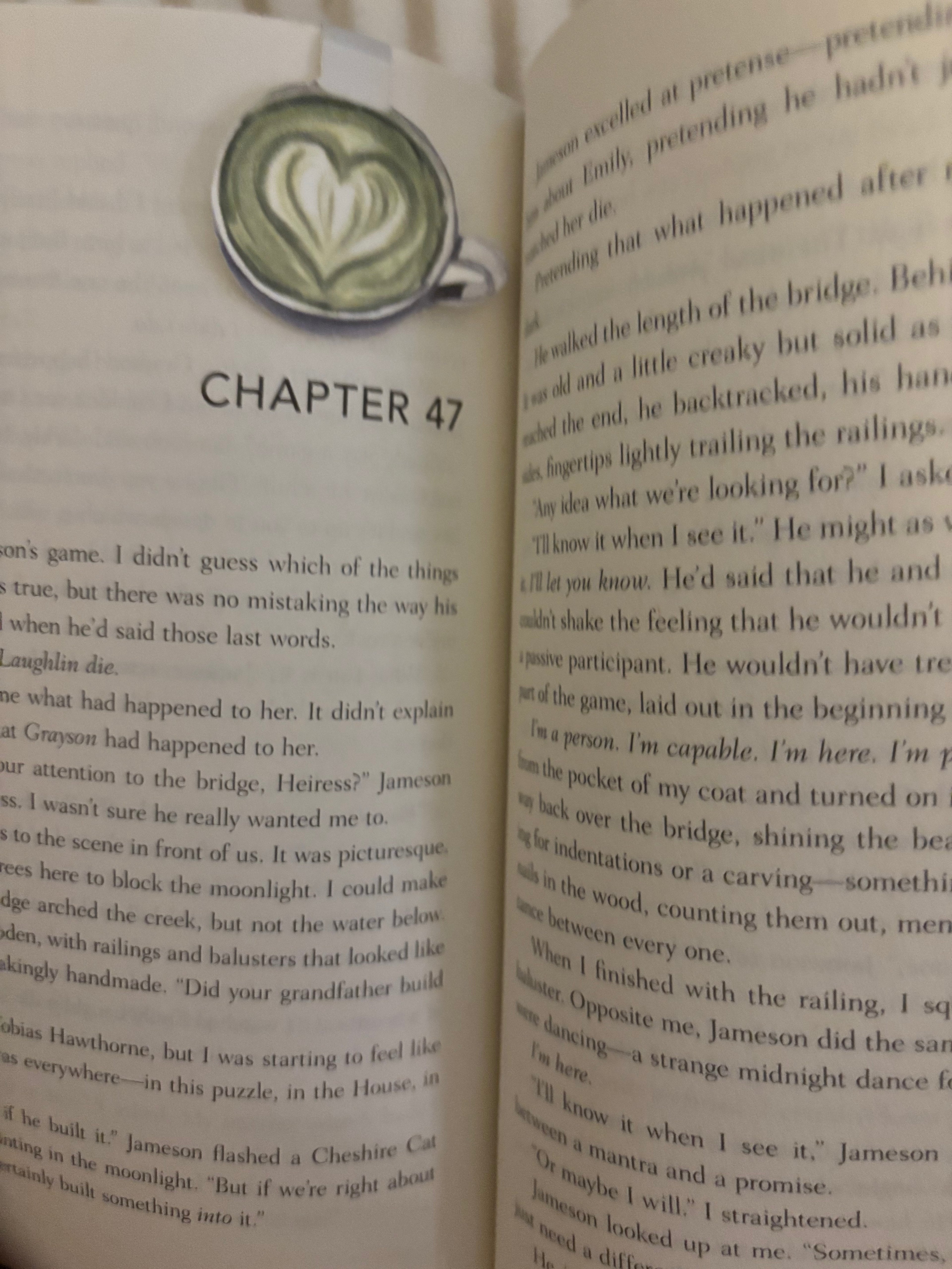 double sided matcha magnetic bookmarks♡