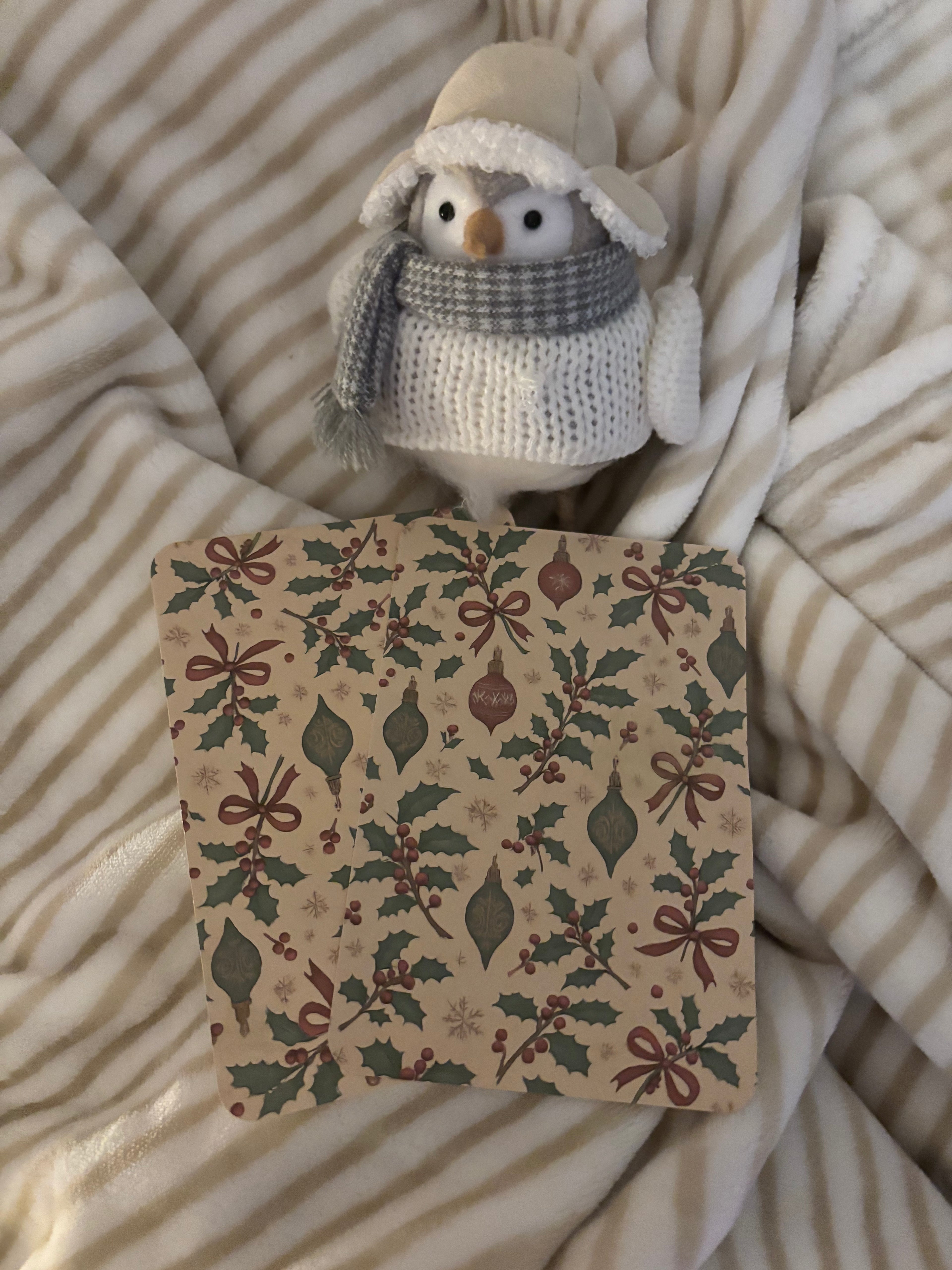 Christmas themed basic kindle insert.