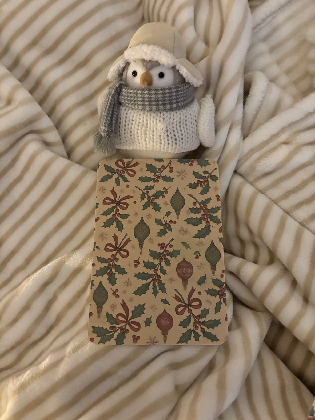 Christmas themed basic kindle insert.